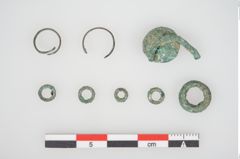 Foto von Bronzegewandbesatzknöpfchen (NHMW-PRAE-025196)
